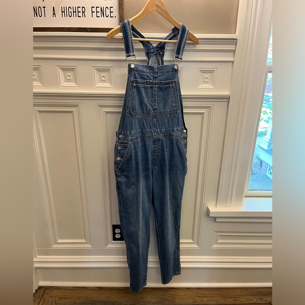 Gap Denim Overalls. Size Large Tall. Good Used Condition.